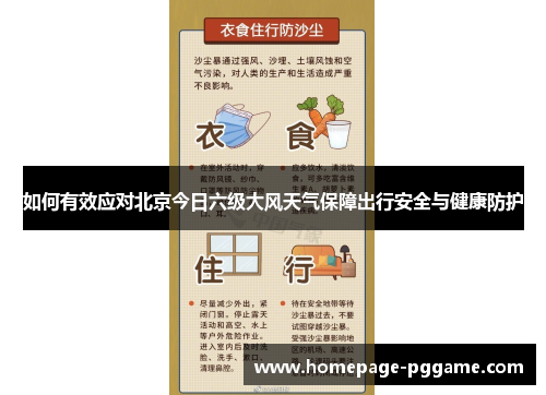 如何有效应对北京今日六级大风天气保障出行安全与健康防护